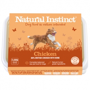 Natural Instinct Natural Chicken Dog 2 X 500g Frozen